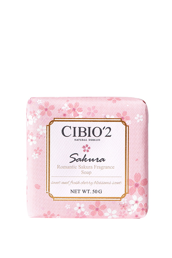 Romantic sakura blossom fragrance soap