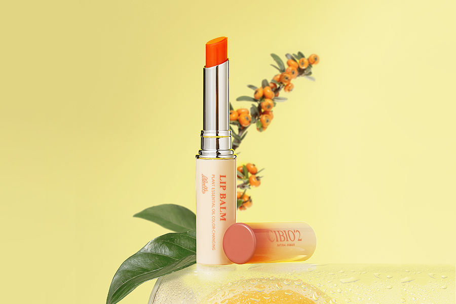 Plant Essential Oil Color-Changing Lip Balm